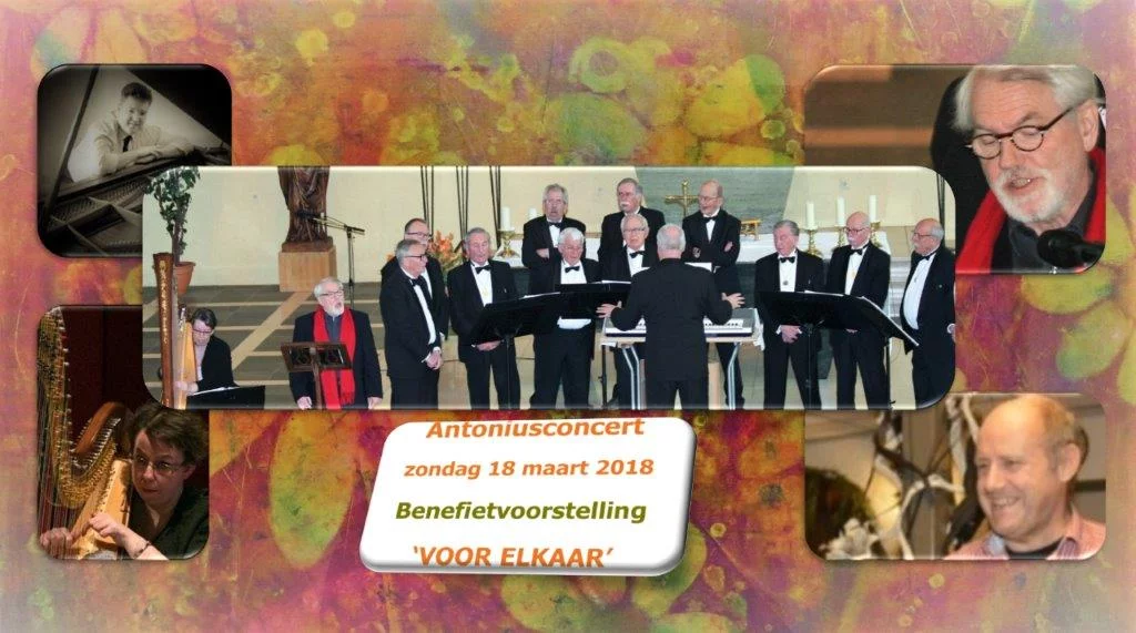 Antonius-concert op 18 maart 2018